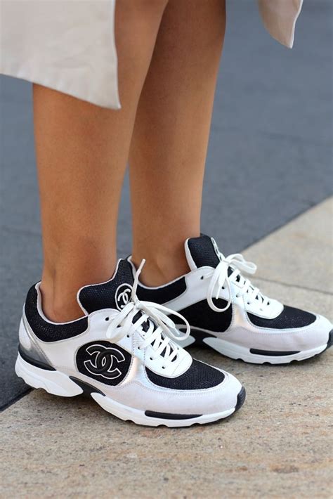 basket chanel rose|Chanel sports sneakers.